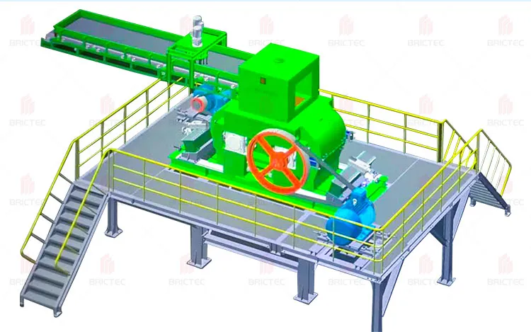 Maszyna do kruszenia cegieł Super Fine Roller Crusher do przetwarzania cegieł Część 3