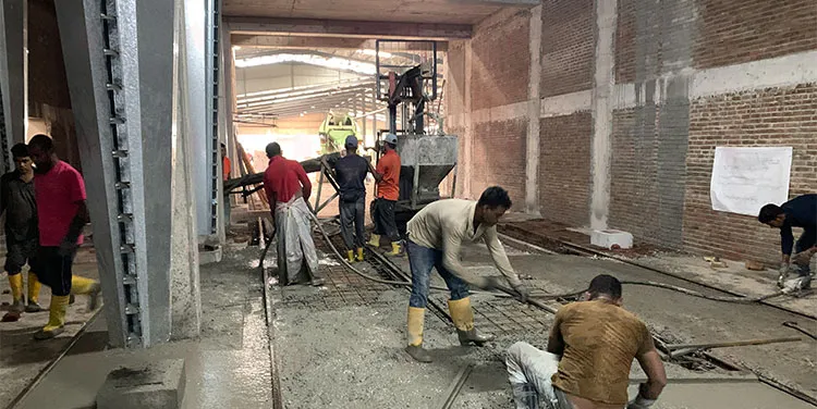 Maszyna susząca oddzielnik cyklonów do suszenia cegieł glinianych w procesie 2