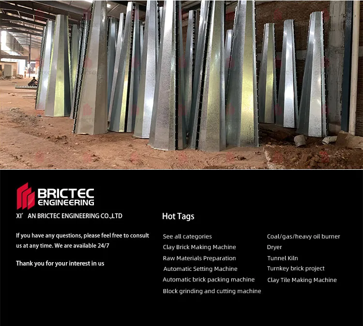 Maszyna susząca oddzielnik cyklonów do suszenia cegieł glinianych w procesie 6