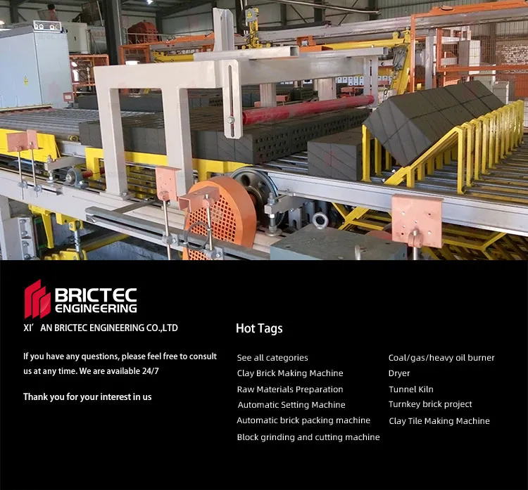 Maszyna do produkcji cegieł - przecinarka z synchronizacją, dużą prędkością i ciągłą produkcją 6