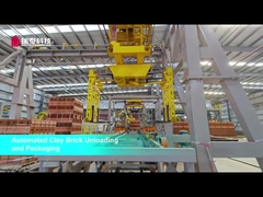 System rozładunku i pakowania cegieł glinianych