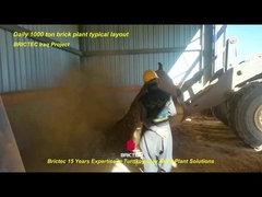 BRICTEC Podsycacz pudełkowy do maszyny do przetwarzania surowców do produkcji cegieł